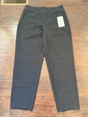 Athleta Black Cropped Ponte Pants